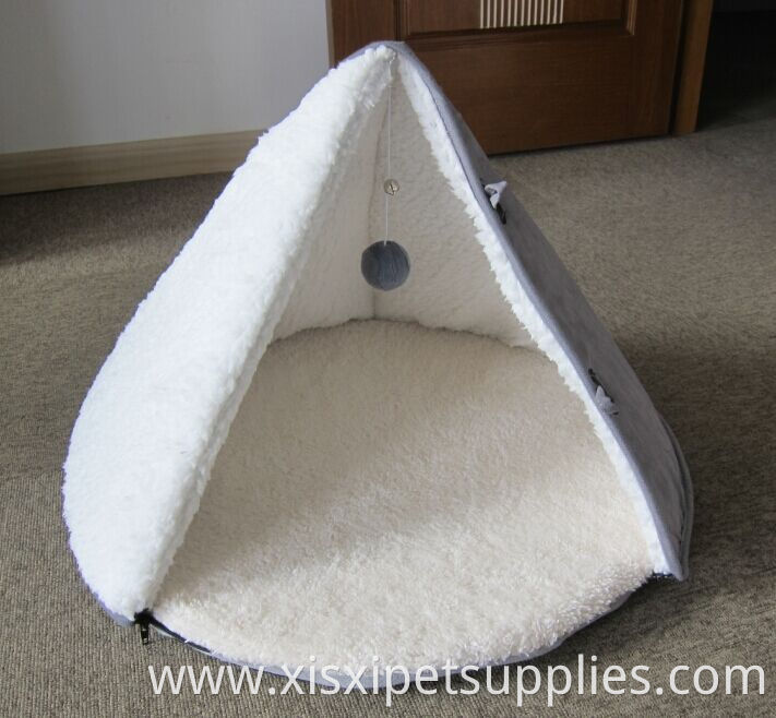 Hot sales conical foldable oop pet dog cat tent bed